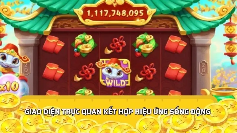 Giao diện trực quan kết hợp hiệu ứng sống động